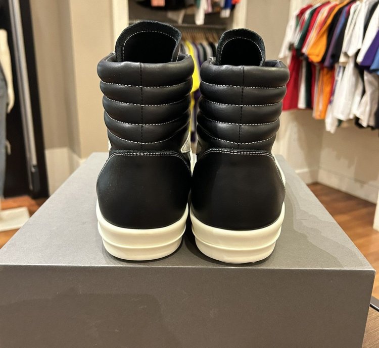 Rick Owens Porterville Vintage High Black Milk