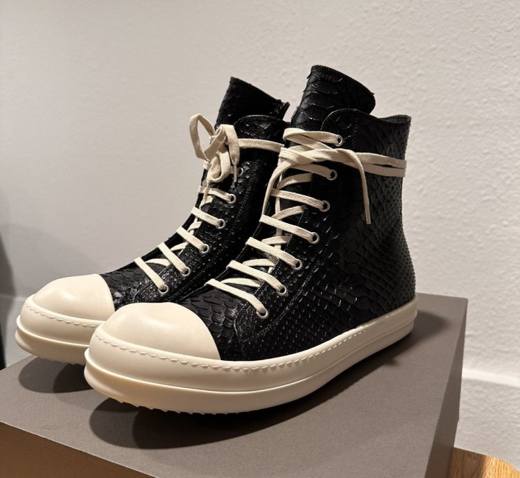 Rick Owens Python Ramones size 45