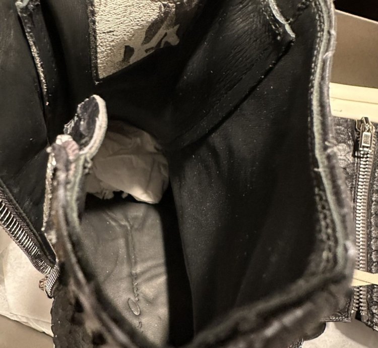 Rick Owens Python Ramones size 45