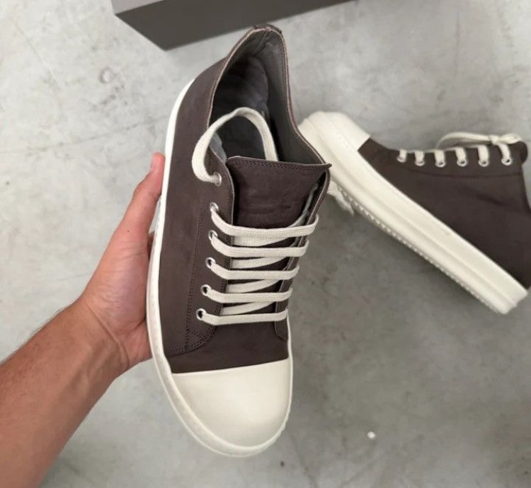 Rick Owens Ramone EDFU Low Brown (Size 42 US9)