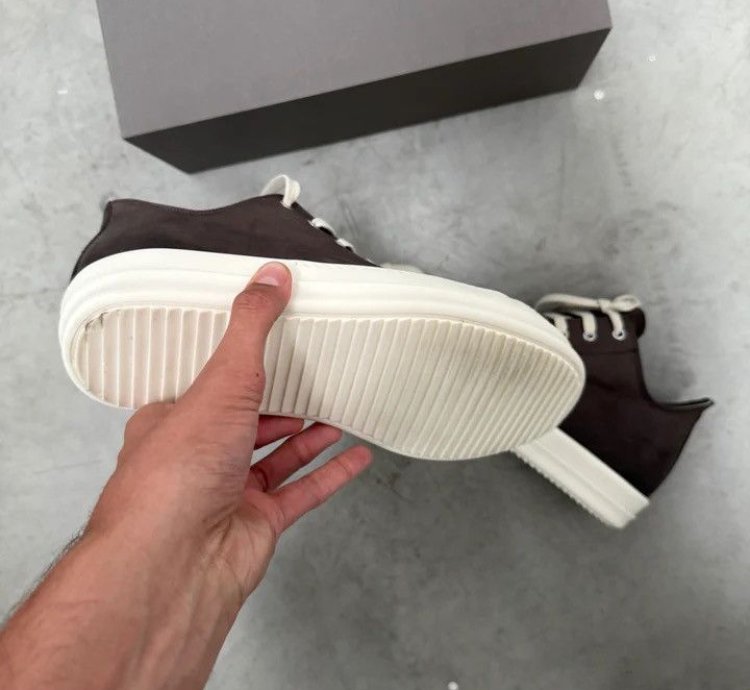 Rick Owens Ramone EDFU Low Brown (Size 42 US9)