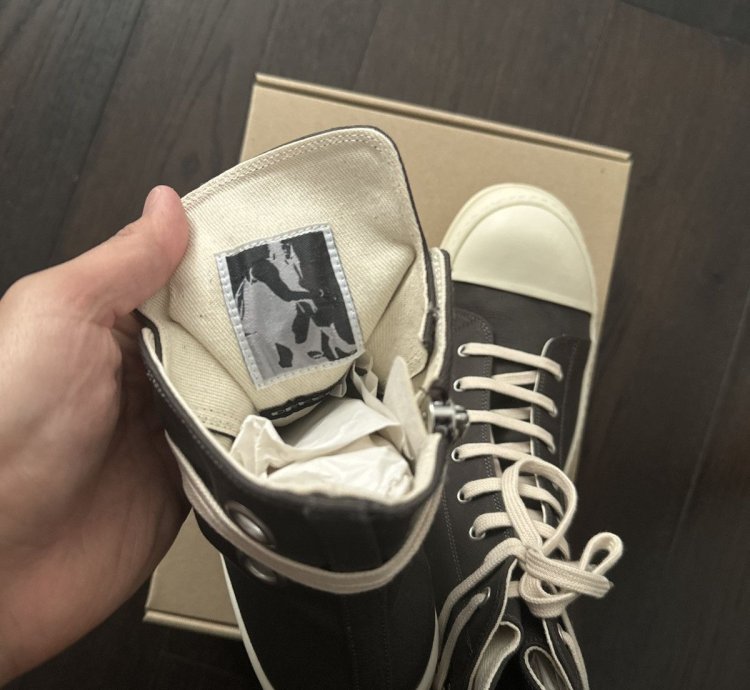 RICK OWENS RAMONE HIGH DRKSHDW