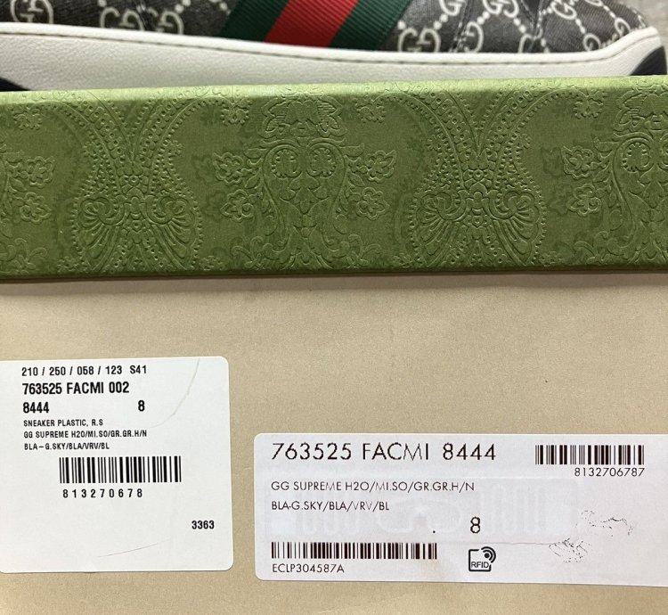 8-Gucci GG Screener Sneaker