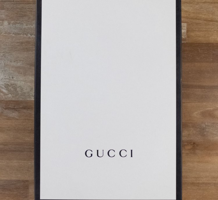 890 GUCCI Ultrapace grey pink sneakers - 11 5 US 11 UK