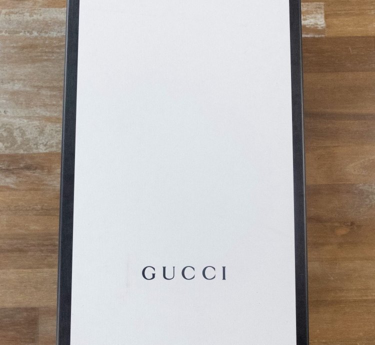 910 GUCCI Ace white lamb fur bee sneakers - 8 5 US 8 UK