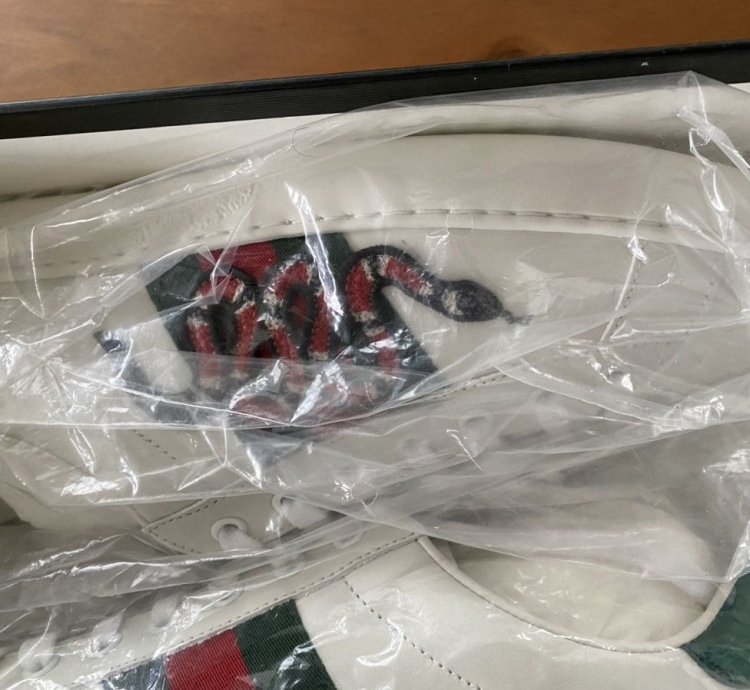 Ace Embroidered Low Snake