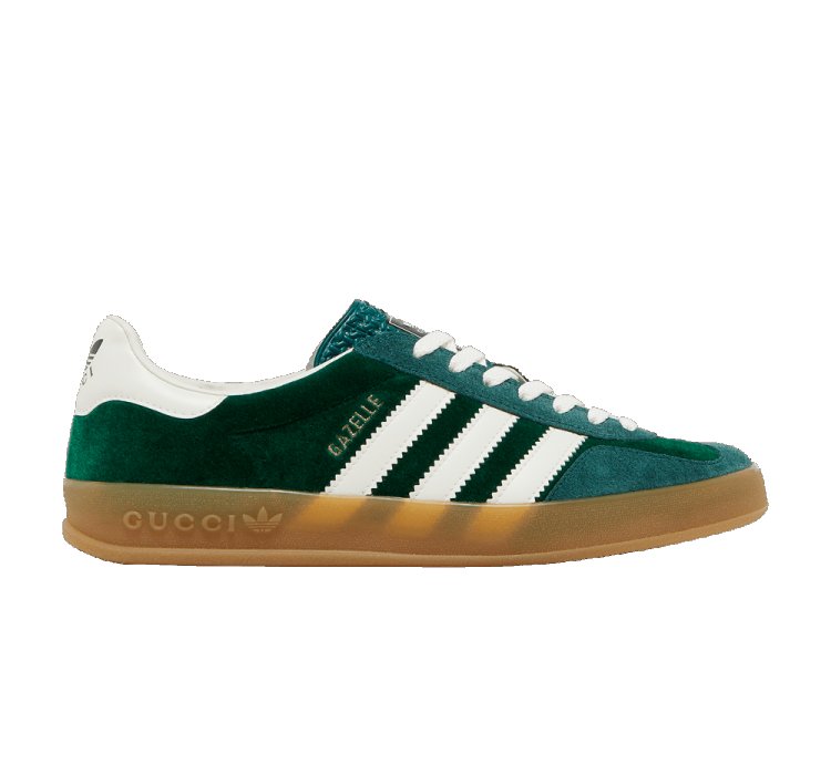 Adidas Gucci Gazelle Green Suede