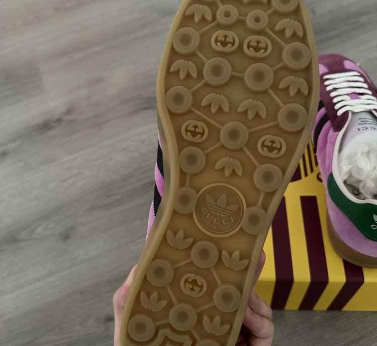 Adidas Gucci Gazelle Pink Velvet EU 43 1 3