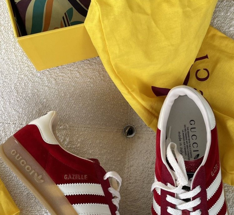 Adidas Gucci Gazelle Red