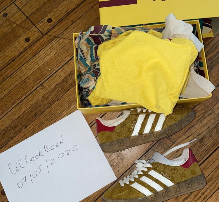 adidas Gucci woman Gazelle sneaker