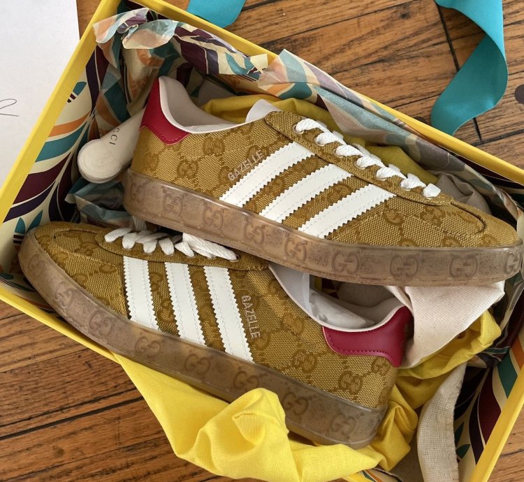 adidas Gucci woman Gazelle sneaker