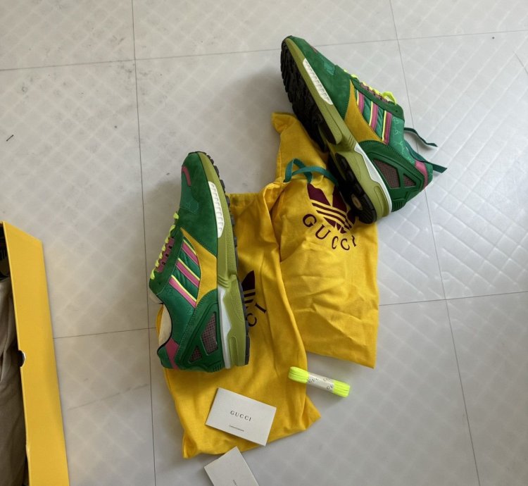 Adidas Gucci ZX 8000 Green GG Monogram