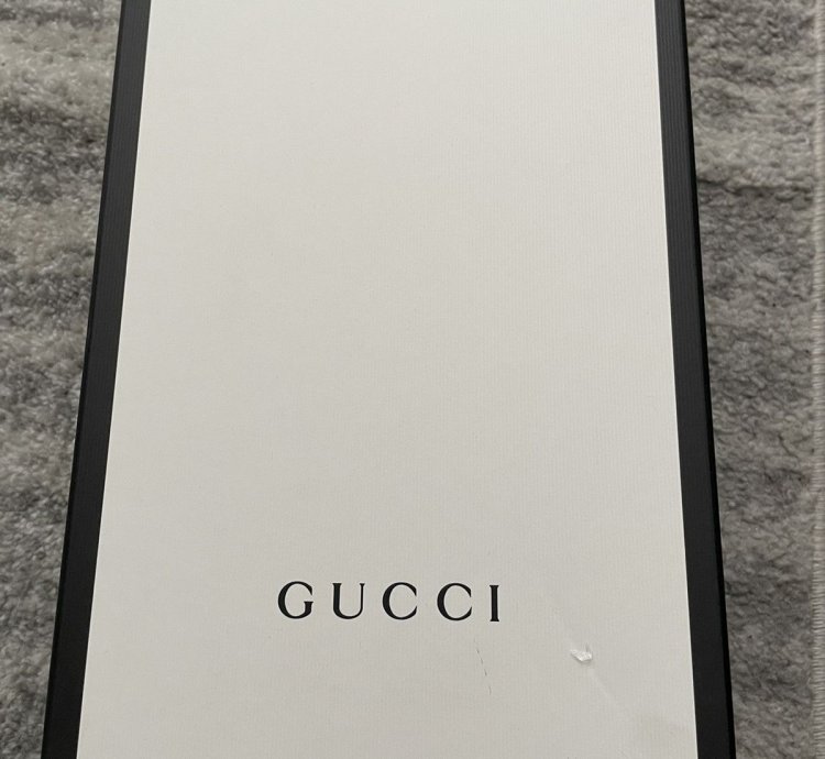 Angry cat Gucci slide on sneakers
