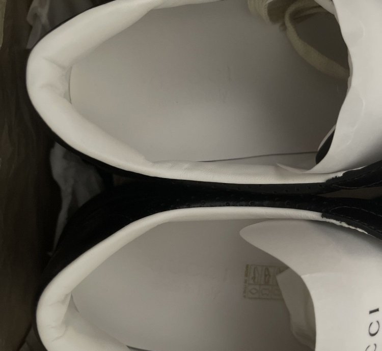 Black GG Embossed Sneakers