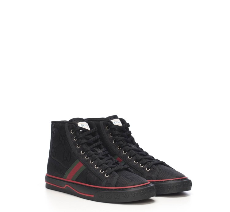 Black Gucci Off The Grid High Top Sneaker