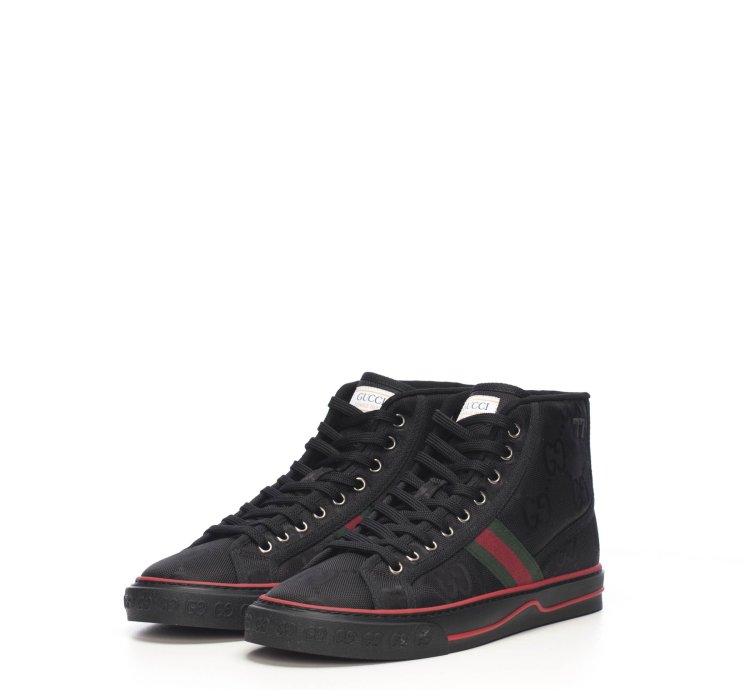 Black Gucci Off The Grid High Top Sneaker