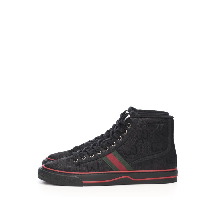 Black Gucci Off The Grid High Top Sneaker
