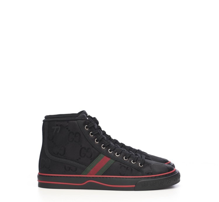 Black Gucci Off The Grid High Top Sneaker