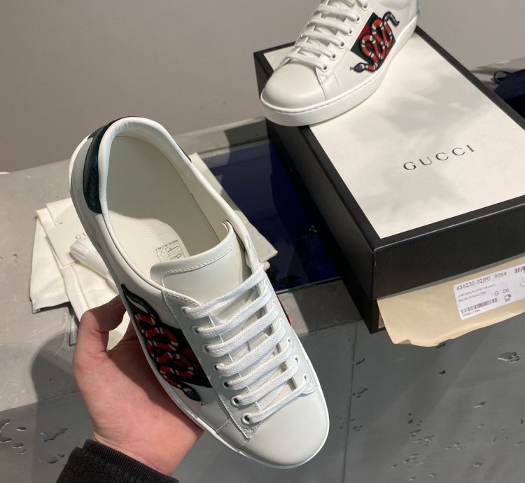 BNWT Gucci Ace Sneaker Kingsnake