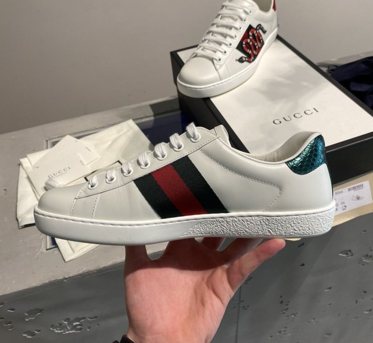 BNWT Gucci Ace Sneaker Kingsnake
