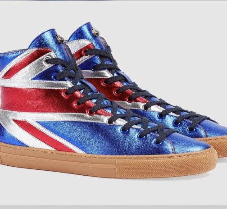 BNWT UNITED KINGDOM UK flag GUCCI HIGHS