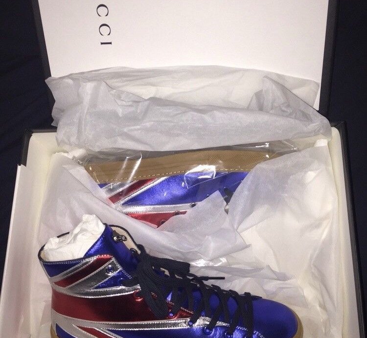 BNWT UNITED KINGDOM UK flag GUCCI HIGHS
