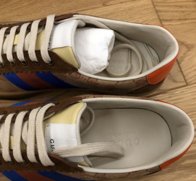 Brand new Gucci G74 sneakers