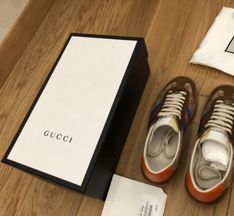 Brand new Gucci G74 sneakers
