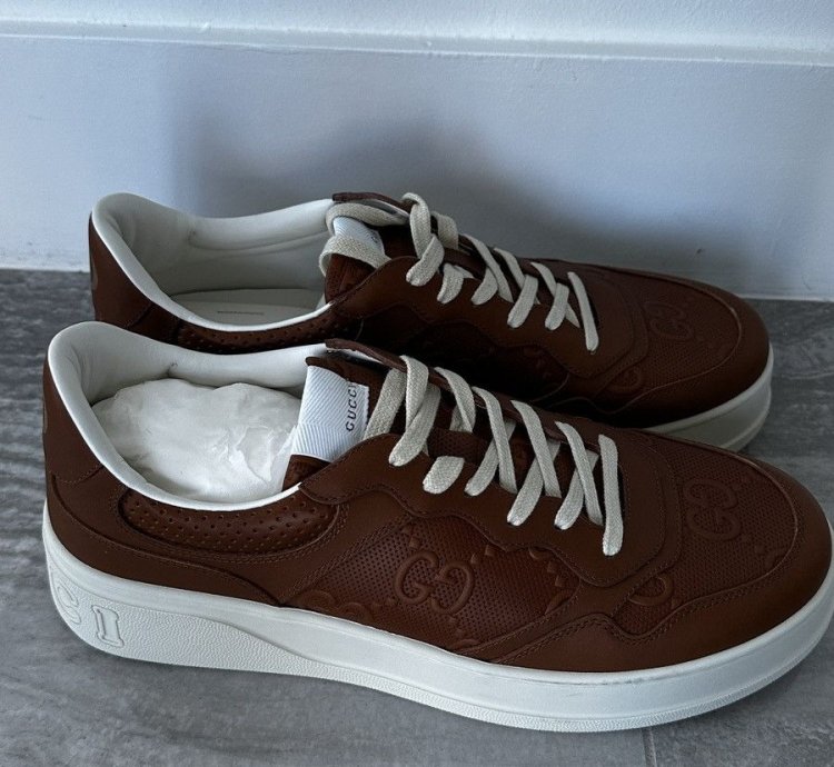 Brown Gucci Sneakers