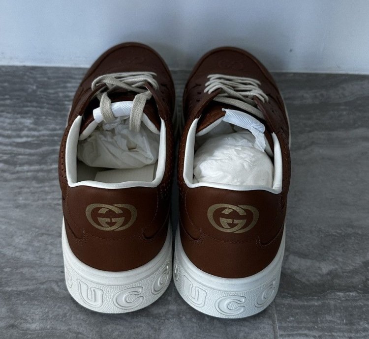Brown Gucci Sneakers
