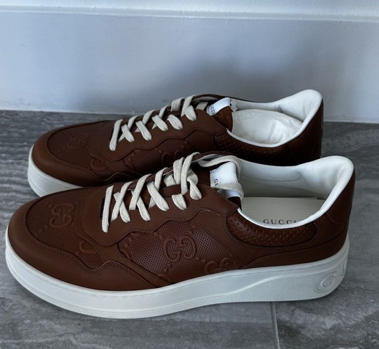 Brown Gucci Sneakers