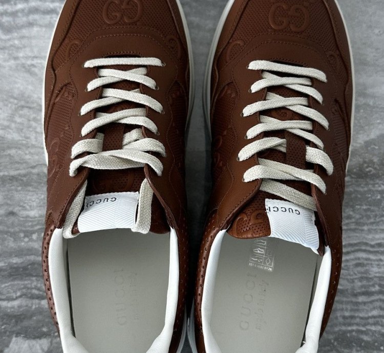 Brown Gucci Sneakers