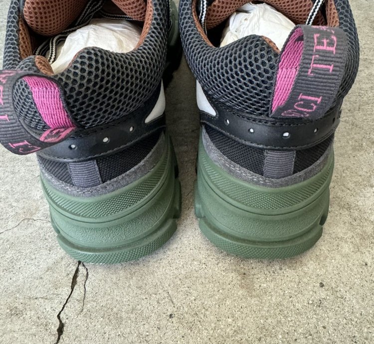 DS BRAND NEW GUCCI FLASHTREK CHUNKY DAD SNEAKER RUNNER SHOES