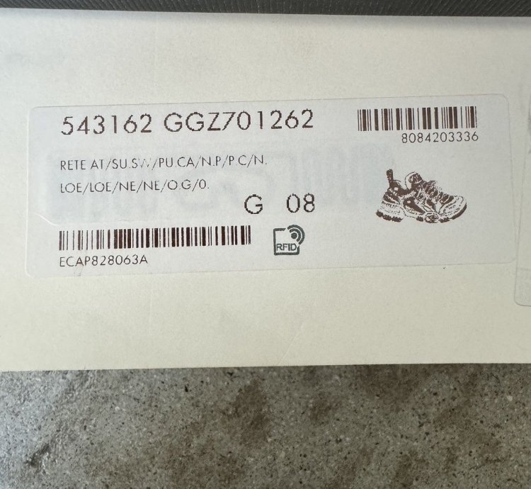 DS BRAND NEW GUCCI FLASHTREK CHUNKY DAD SNEAKER RUNNER SHOES