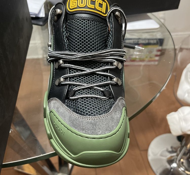 Flashtrek Low Green Black