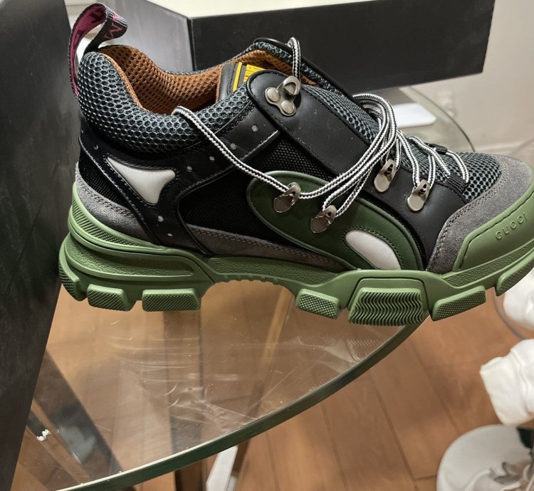 Flashtrek Low Green Black