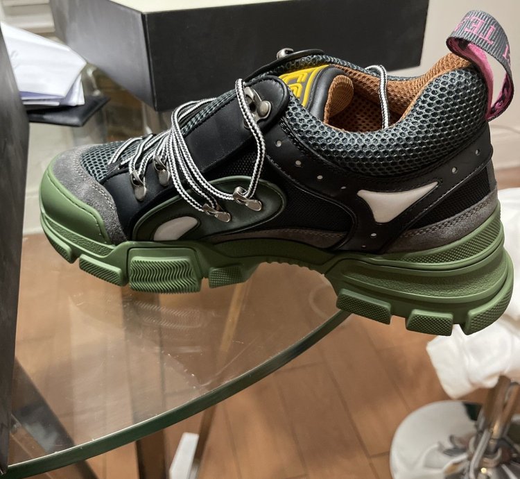 Flashtrek Low Green Black