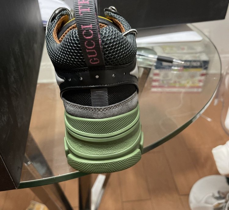 Flashtrek Low Green Black