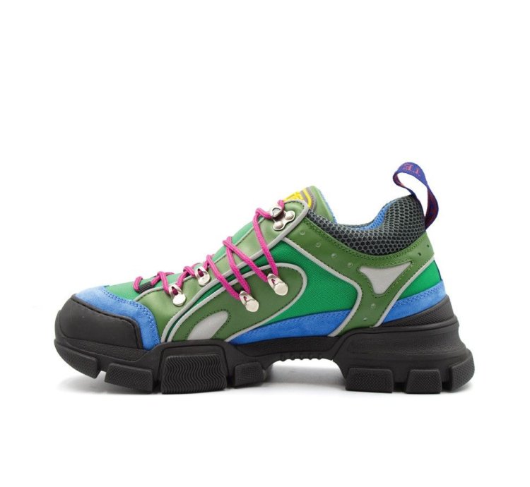 Flashtrek Low Green Blue