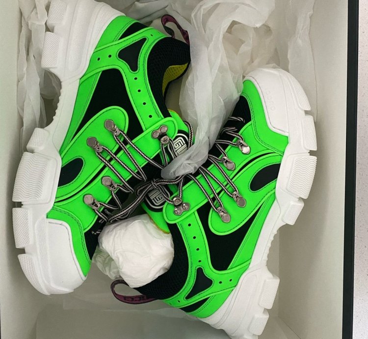Flashtrek Low Neon Green