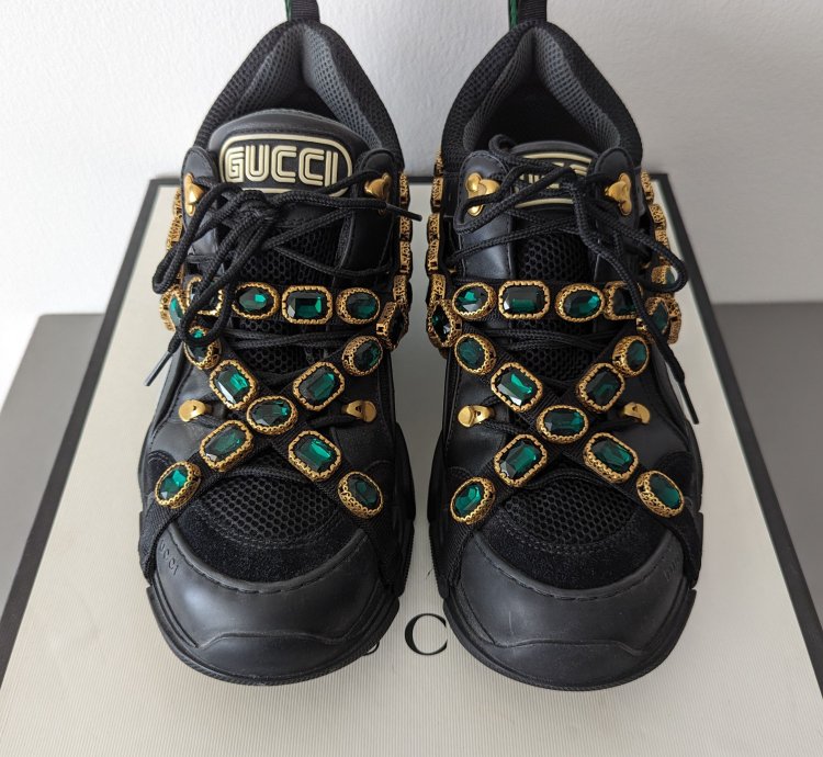 FW18 Flashtrek Jeweled Sneakers