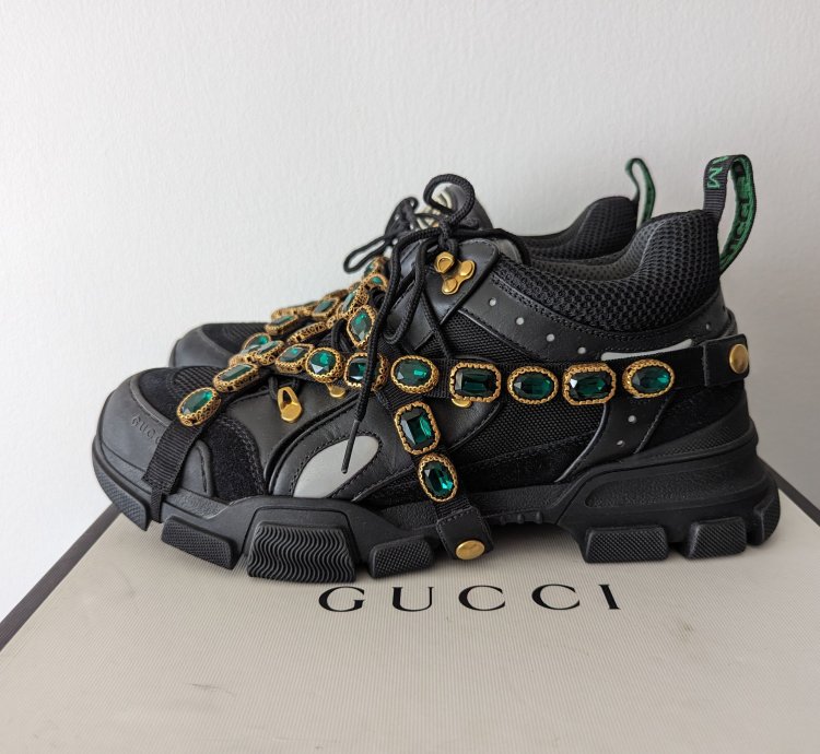 FW18 Flashtrek Jeweled Sneakers
