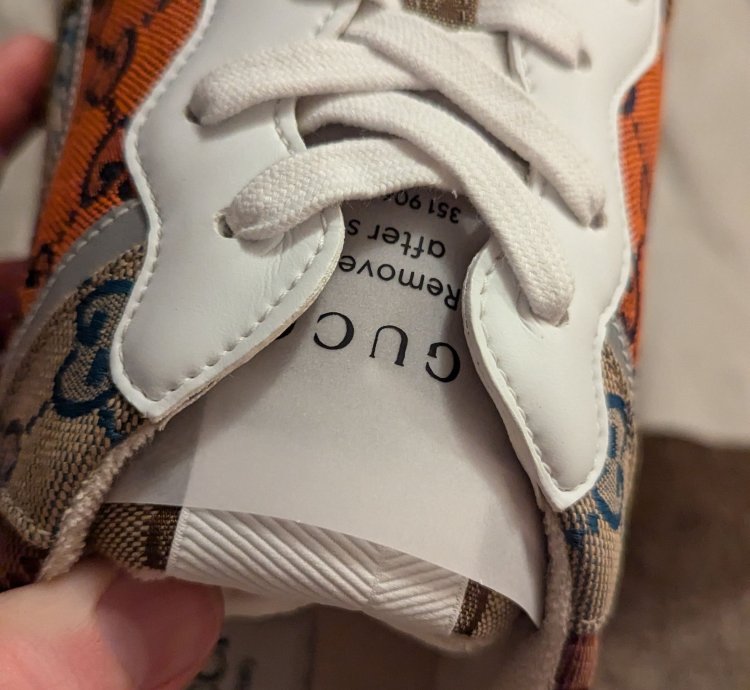Gucci 14 5 multicolor rhyton sneakers