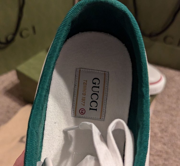Gucci 1977 leather sneakers