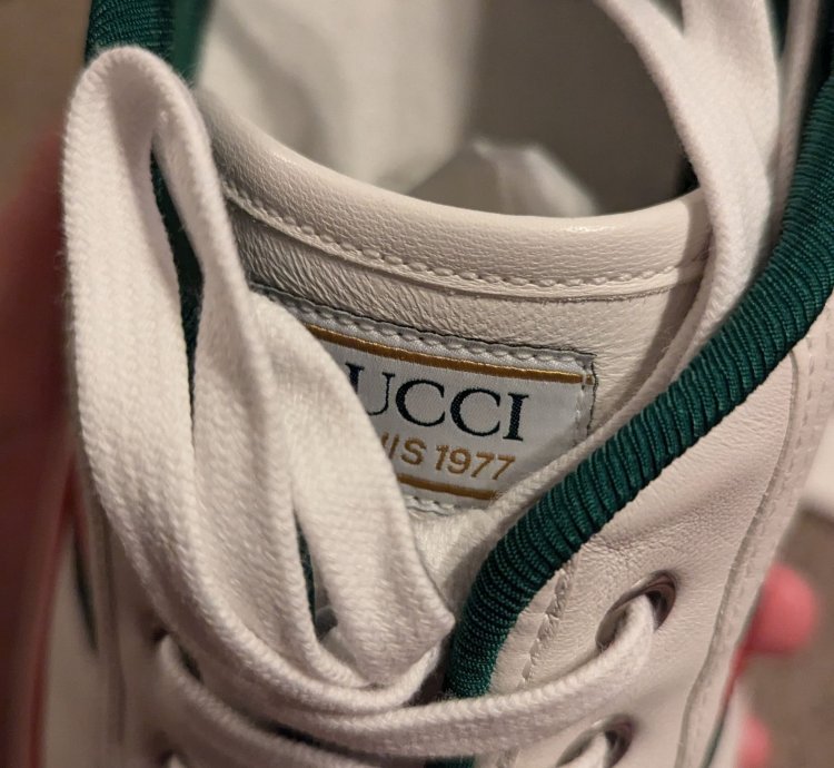 Gucci 1977 leather sneakers