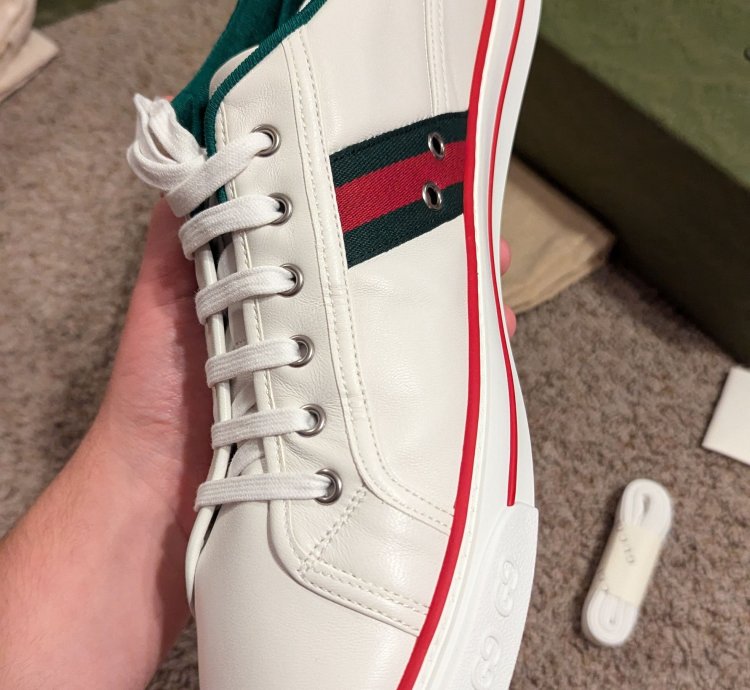 Gucci 1977 leather sneakers