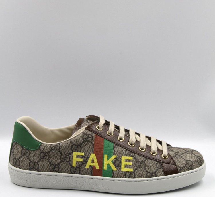 Gucci Ace Fake Not Print Sneakers