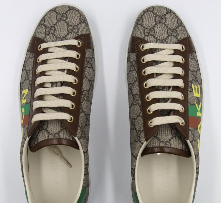 Gucci Ace Fake Not Print Sneakers
