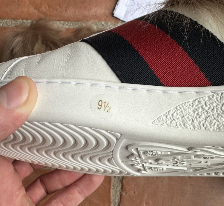 Gucci Ace Fur Low-Tops