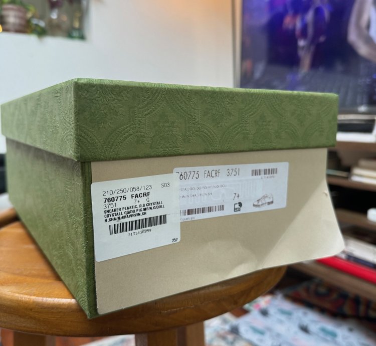 Gucci Ace GG Crystal Canvas Sneaker
